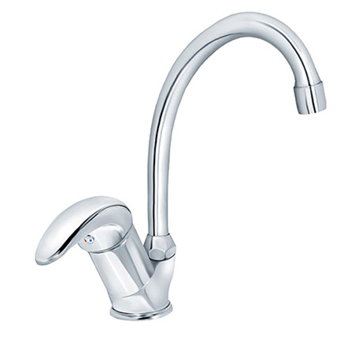 Slika Baterija PERLA za sudoperu izliv 200 mm jednoručna JP382001