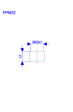 Slika Perlator PPM22N M22x1 za slavinu