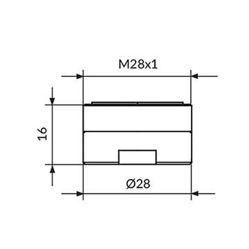 Slika Perlator PPM28N M28x1 za slavinu