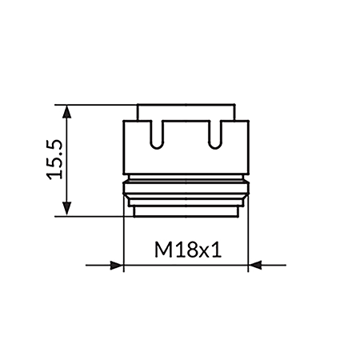 Slika Perlator PPM18AFO M18x1 za slavinu