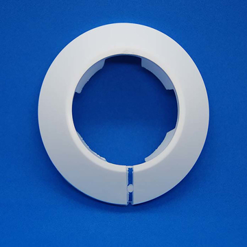 Slika Cevna rozetna Ø6/4" bela za čelične cevi