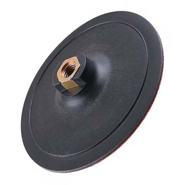 Slika Gumeni brusni disk Ø150 mm M14 sa čičak prihvatom 77.198 / 22060