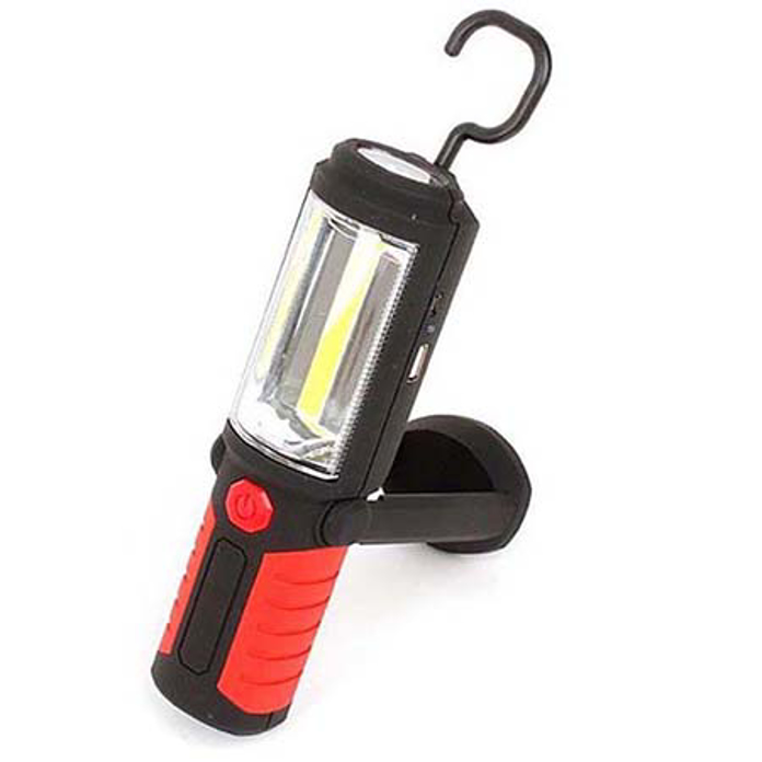 Slika Baterijska LED lampa W-LWL 6-30 – punjiva radna lampa 3W + 1W