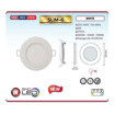 Slika LED panel ugradni SLIM-6 krug 3000K 6 W