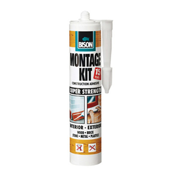 Bison Montage Kit montažni lepak za snažno pričvršćivanje različitih materijala