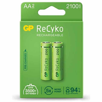 Slika Baterija PUNJIVA GP ReCyko NiMH  AA 2100mAh EB2