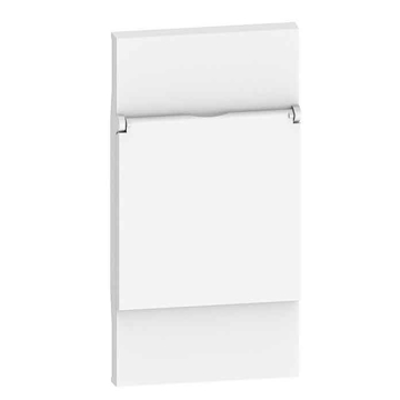 Slika BTicino Living Now maska za utičnicu sa poklopcem German bela 2M KW04P