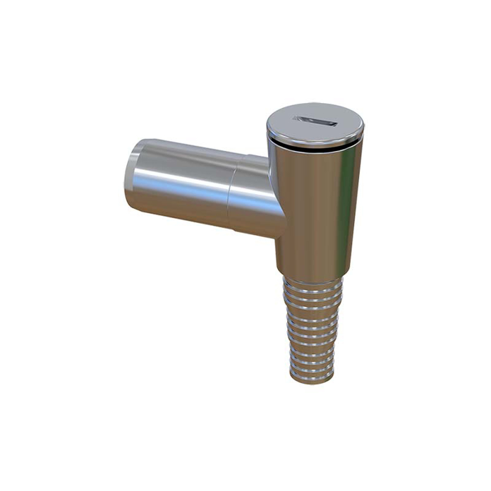 Slika Sifon za veš mašinu – nadgradni niklovani ISAFLEX (2115)