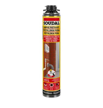 Slika Pur Pena SOUDAL zuta pištoljska 750 ml