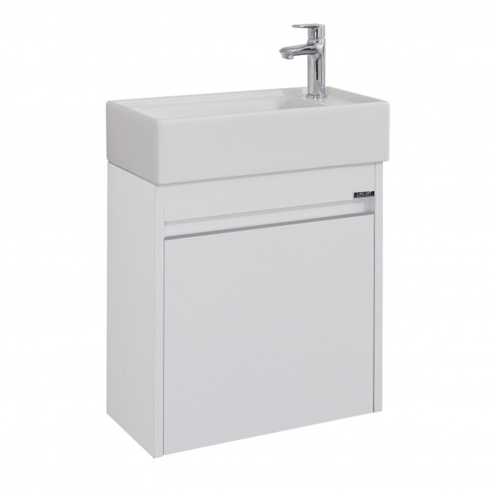 Slika Ormarić LINEART MOON 500 white sa lavaboom