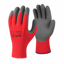 Slika BAU S zaštitne rukavice Nitril Grau – crvene rukavice sa sivim nitril premazom (8) M