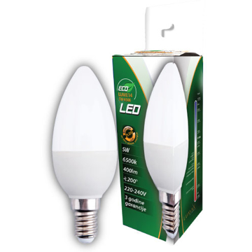 Slika Sijalica LED ECO LUME14-5W E14 6500K 400lm
