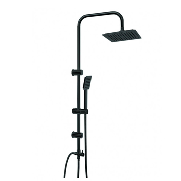 Usponski tuš Minotti Dark Elegance MUT 370 četvrtasti sa tuš ružom 215x215 mm