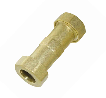 Mesingana dupla klizna spojnica za spajanje cevi bez okretanja