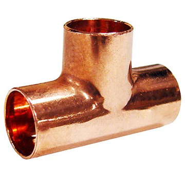 Slika Cu bakarni T komad Ø 42