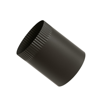 Slika Dimna cev Ø 145 mm 250 mm crna