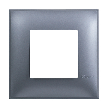 Slika Bticino Classia okvir 2M za doznu 2M plavi metal RAL 4012 R4802LM