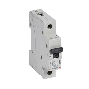 Slika Automatski osigurač Legrand RX3 1P B20 6000A 419137
