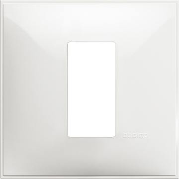 Slika Bticino Classia okvir 1M za doznu 2M bela sjaj R4801RW