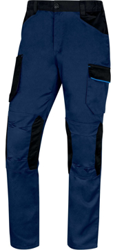 Slika Radne pantalone MACH 2 tamnoplave L veličina – 7 džepova, elastični struk