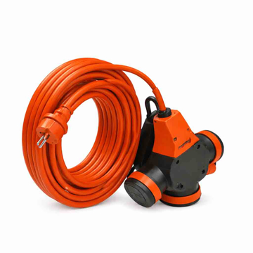 Slika Produžni kabl BL 3WHS-10315 10m 3 utičnice 3x1.5mm narandžasti